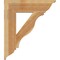 Ekena Millwork Funston Traditional Rough Sawn Bracket, Western Red Cedar, 6"W x 26"D x 30"H BKT06X26X30FST01RWR - alternate 3